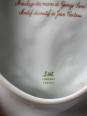 Vide poche George Sand et Cocteau porcelaine blanche de Limoges GDA vintage | Puces Privées