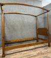 Smith & Watson Mint New York : Lit a baldaquin en bois massif vers 1950 | Puces Privées