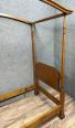 Smith & Watson Mint New York : Lit a baldaquin en bois massif vers 1950 | Puces Privées