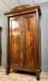 Armoire époque Empire en noyer vers 1800 | Puces Privées