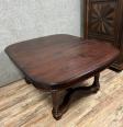 Table a allonges style Louis XVI époque XIXème, en acajou vers 1850 | Puces Privées