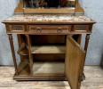 Buffet style Louis XVI en chêne et acajou orné d'une plaque aux amours vers 1850 | Puces Privées