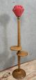 Lampadaire serviteur style Art Déco Période 1940-1950 en bois teinté | Puces Privées