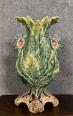 Vase au papillon époque Art Nouveau en Barbotine | Puces Privées