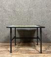 Table basse Vintage en céramique au taureau vers 1960 | Puces Privées