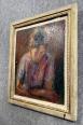 Tableau huile sur panneau époque Art Déco vers 1930 | Puces Privées