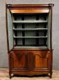 Buffet deux corps style Louis XV en merisier et noyer vers 1880-1900 | Puces Privées