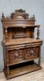 Buffet desserte style renaissance en noyer sculpté vers 1850 | Puces Privées