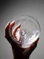 4 Coupes à champagne anciennes cristal taillé Baccart Médicis | Puces Privées