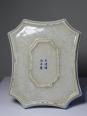 Service à thé chinois style Qing porcelaine caligraphie 