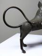 Sujet, lion, hyène, bête en Bronze du Bénin Dahomey Cotonou vintage/ancien | Puces Privées