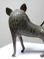 Sujet, lion, hyène, bête en Bronze du Bénin Dahomey Cotonou vintage/ancien | Puces Privées