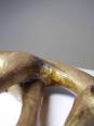 Sujet Africain bronze à la cire perdue Antilope ou Gazelle stylisé originale | Puces Privées