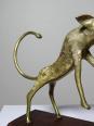 Bronze du Dahomey, Bénin Afrique, vintage/ancien XXe 