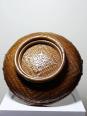 Grand panier à offrandes en bambou asiatique vintage 1920–1950 | Puces Privées