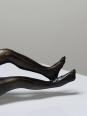 Petit bronze mid-century, petite baigneuse, femme nue allongée | Puces Privées