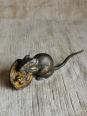 No - 605 - Souris en bronze par CARVIN Louis Albert sculpteur  1875 - 1951 | Puces Privées