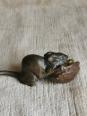 No - 605 - Souris en bronze par CARVIN Louis Albert sculpteur  1875 - 1951 | Puces Privées