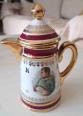 Napoléon Crémier Moka Véritable Porcelaine F.D Luxe France Ancien Rare collection effigie napoléon | Puces Privées