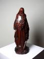 Sculpture religieuse Vierge ancienne en bois sculpté, Immaculée Conception | Puces Privées