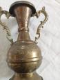 vase coupe en laiton ancien hauteur 20 cm x 15 cm 450 gr | Puces Privées