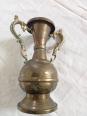 vase coupe en laiton ancien hauteur 20 cm x 15 cm 450 gr | Puces Privées