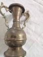 vase coupe en laiton ancien hauteur 20 cm x 15 cm 450 gr | Puces Privées
