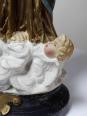 Statue religieuse Notre-Dame des Victoires en plâtre polychrome, début XXe | Puces Privées