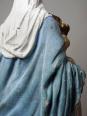 Statue religieuse Notre-Dame des Victoires en plâtre polychrome, début XXe | Puces Privées