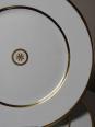 3 Assiettes plates en porcelaine Bernardaud Limoges modèle Sparte vintage | Puces Privées