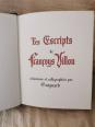 No - 625 -  Les escripts de François Villon , édité par le Club du livre , France 1974 | Puces Privées