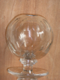No - 57 -  Lampe à huile en verre  soufflé et taillé  ., Art populaire, Collections | Puces Privées