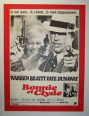 affiche cinéma Bonnie and Clyde, Affiches anciennes (cinéma, theâtre, publicitaire), Image | Puces Privées