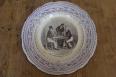 Assiette ancienne 
