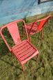 Paire de chaises bistrot Tolix T4 années 50, Mobilier industriel, Mobilier | Puces Privées