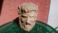 sculpture tête de bacchus pour fontaine, Sculpture plâtre, Art religieux | Puces Privées