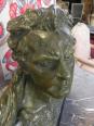 BEAU BRONZE ART DECO SIGNE A. OULINE, Bronzes anciens, Sculptures | Puces Privées
