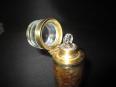ancien flacon à sel en cristal et argent étui en cuir Sommelet Paris XIX ème, Objets de curiosité, Collections | Puces Privées