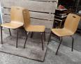 6 chaises design italien en bois courbé, Chaises - tabourets, Sièges | Puces Privées