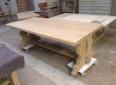 très grande table monastère  de 250 x 108 cm | Puces Privées