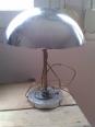 LAMPE CHAMPIGNON INOX VINTAGE TYPE KNOLL ANNEE 70 | Puces Privées