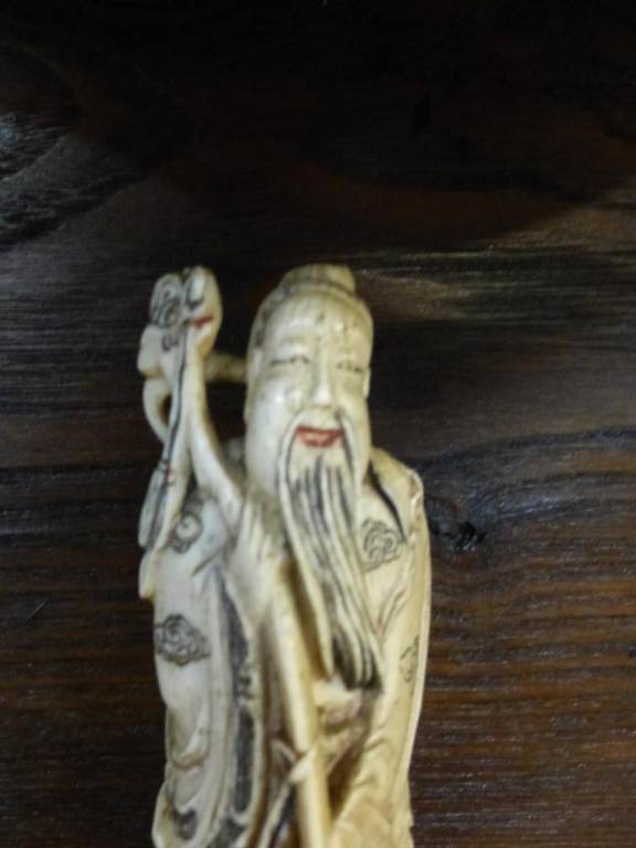 circa époque XIX eme statue originale chine feng shui chinois | Puces Privées
