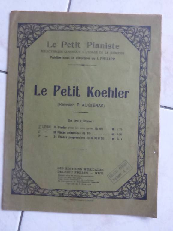 LE PETIT PIANISTE LE PETIT KOEHLER | Puces Privées