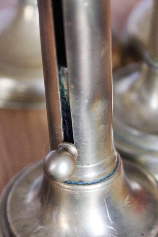 Bougeoirs en cuivre lot de 4 | Puces Privées
