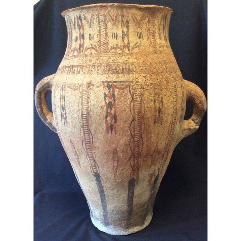 Maroc grande jarre 59 cm Kabylie ou berbère XVIII XIXème | Puces Privées