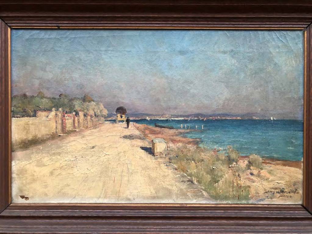 Montenard - Paysage côtier (1884) | Puces Privées