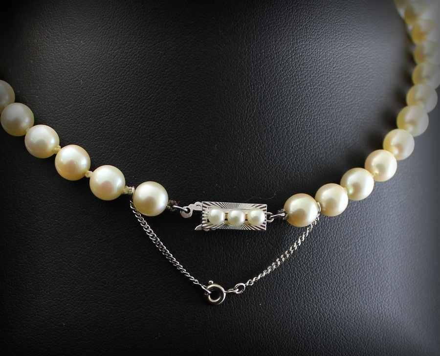 Collier-sautoir Perle de culture du Japon | Puces Privées