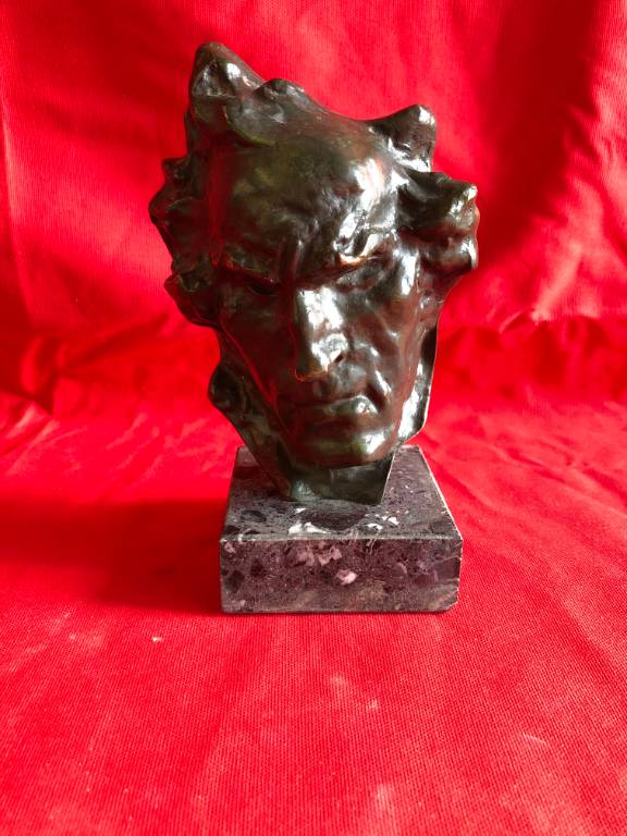 bronze tête d'homme | Puces Privées