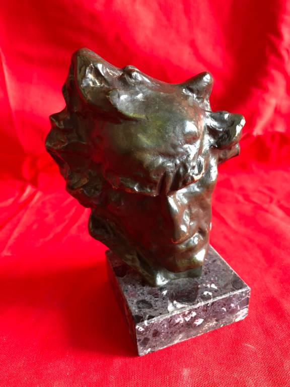 bronze tête d'homme | Puces Privées
