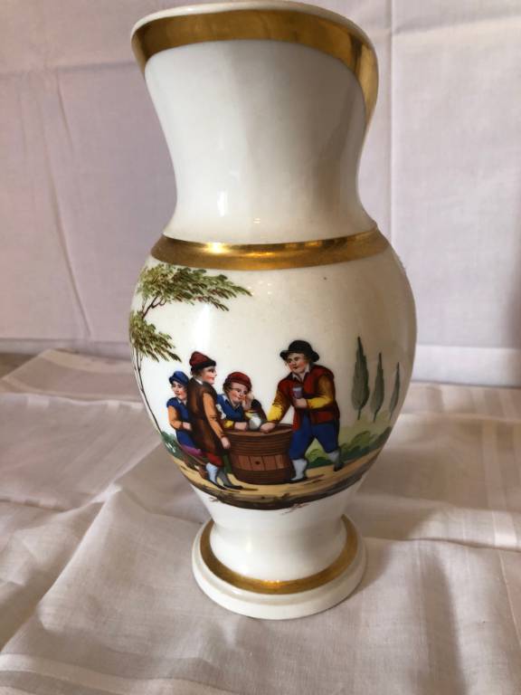 Broc à eau porcelaine de Paris | Puces Privées
